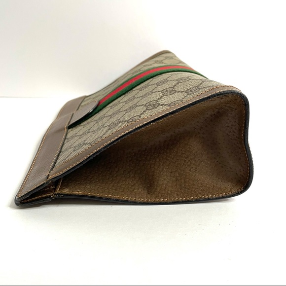 🔴SOLD🔴Gucci Ophidia Web clutch crossbody bag - Picture 11 of 16